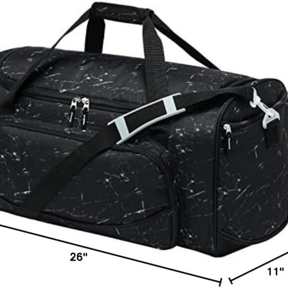 Mens 55L Sports Duffle Bags Large Gym Duffel Bag Workout Bag for Travel Outdoor - Picture 2 of 7